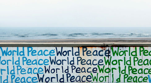 World Peace, from a photo by @micciamiccia